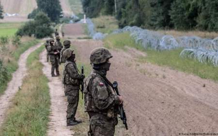 عملیات ویژه اوکراین در مرز با بلاروس برای مقابله با بحران پناهجویان