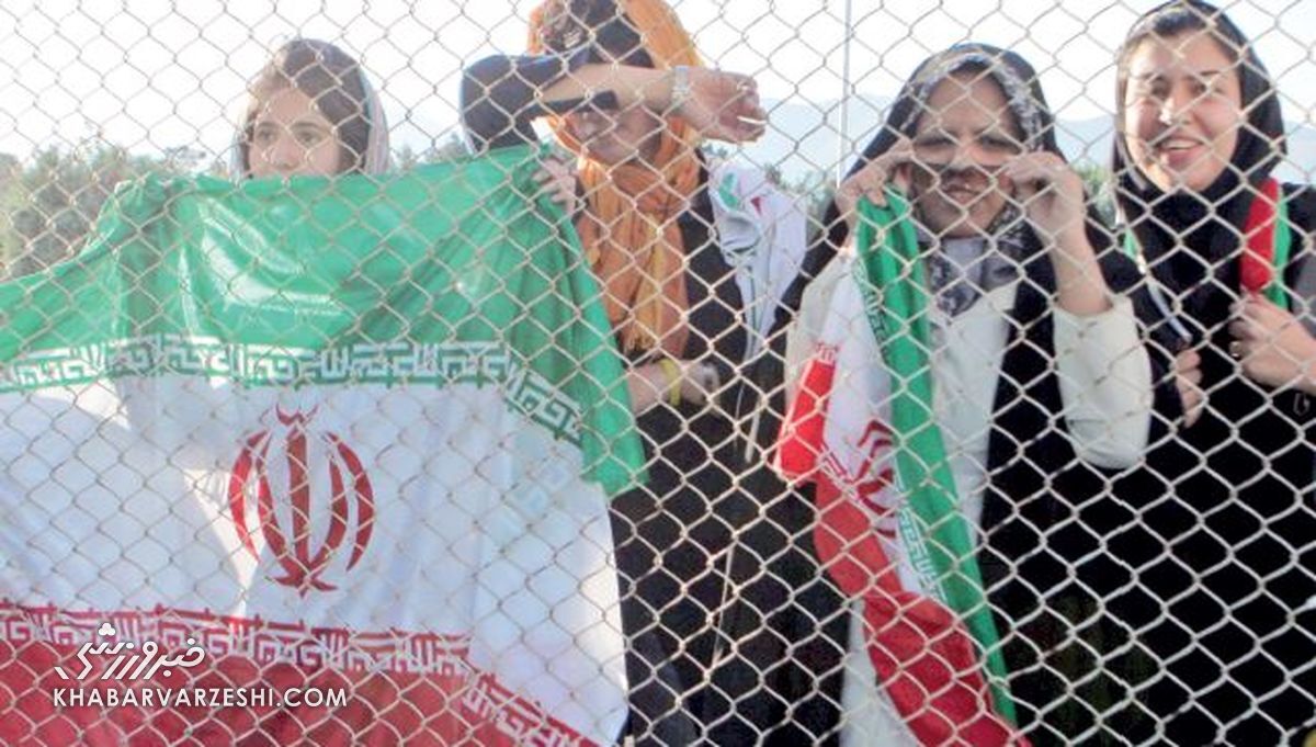 صعود ایران به جام جهانی با رییس فیفا و زنان!
