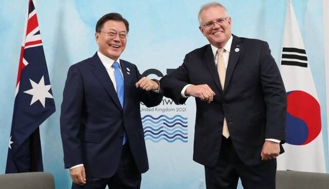 امضای توافق دفاعی تاریخی میان استرالیا و کره‌ جنوبی
