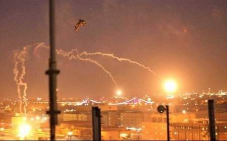 حمله موشکی به منطقه سبز در بغداد