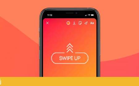 نحوه استفاده از قابلیت Swipe Up در استوری اینستاگرام