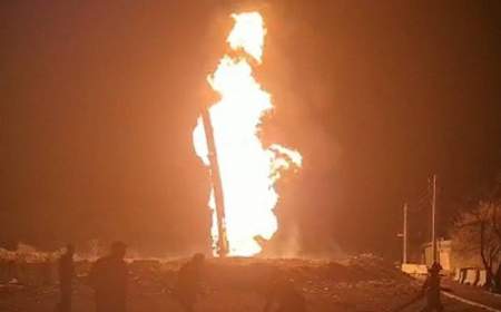 انفجار سنگین تانکر حامل مازوت در سنندج؛ دو کشته و حریق ۳۰ منزل مسکونی