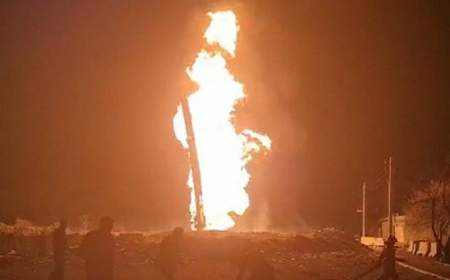 انفجار سنگین تانکر حامل مازوت در سنندج؛ دو کشته و حریق ۳۰ منزل مسکونی