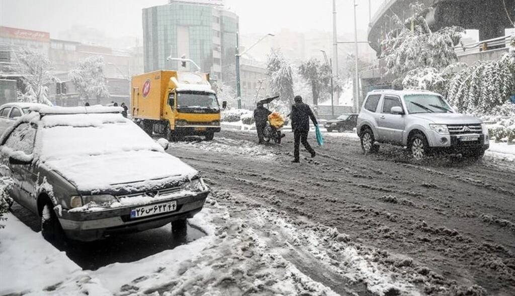بارش برف و باران در ۱۸ استان