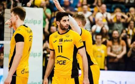 پیروزی اسکرا بلخاتوف با ملی‌پوش ایرانی در لیگ والیبال لهستان
