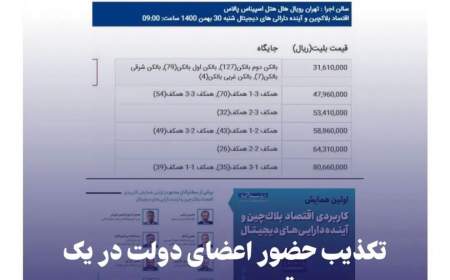 حاشيه سازى عليه تيم اقتصادى دولت