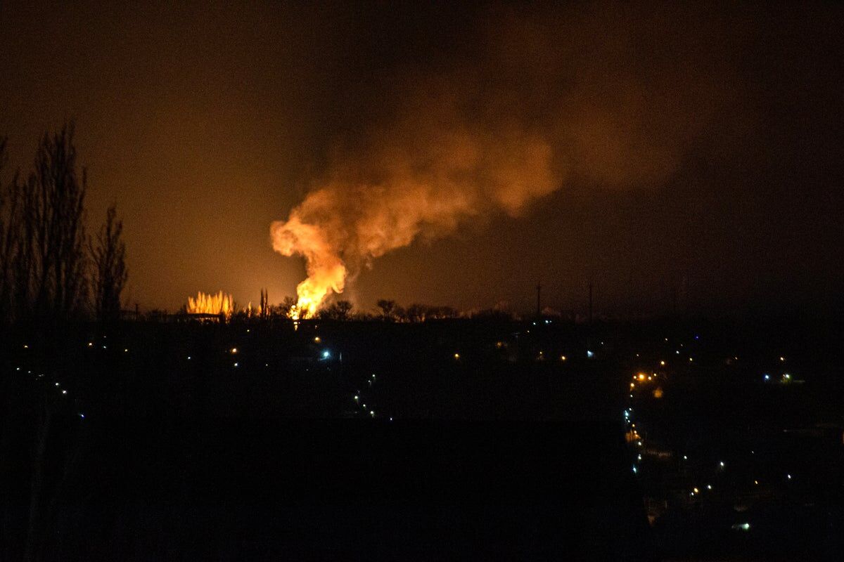 شنیده شدن صدای انفجار در مرکز شهر دونتسک
