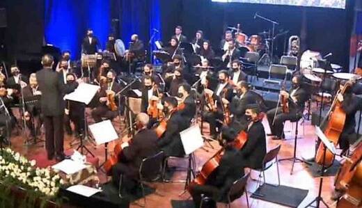 ارکستر ایرانی با رهبری بردیا کیارس و آواز اشکان کمانگری، در لبنان نواخت