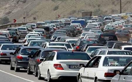 ترافیک بسیار سنگین در محورهای هراز و فیروزکوه
