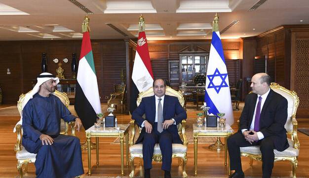 مصر و امارات و رژیم صهیونیستی سر یک میز نشستند