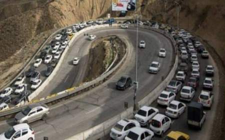 جاده چالوس از مسیر جنوب به شمال بسته شد