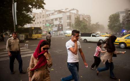هشدار مدیریت بحران نسبت به وزش باد بسیار شدید در تهران