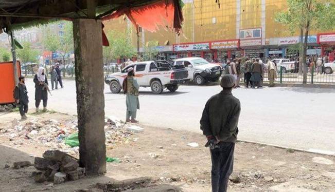 انفجار در مسیر خودروی نظامی طالبان در کابل
