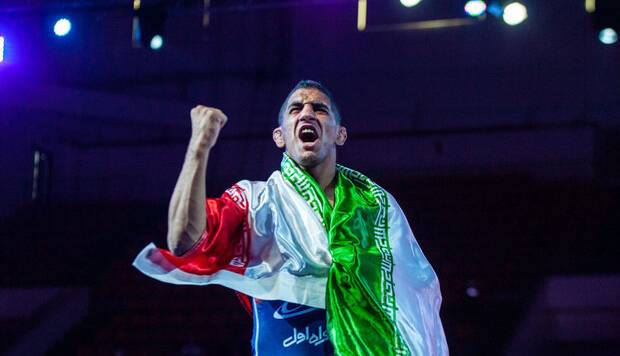 بازتاب قهرمانی آزادکاران ایران در سایت اتحادیه جهانی کشتی