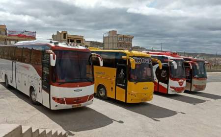 نرخ جدید کرایه اتوبوس های برون شهری اعلام شد