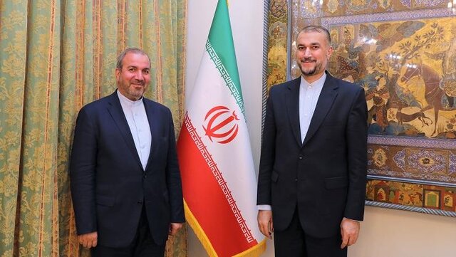 سفیر جدید ایران در عراق با امیرعبداللهیان دیدار کرد