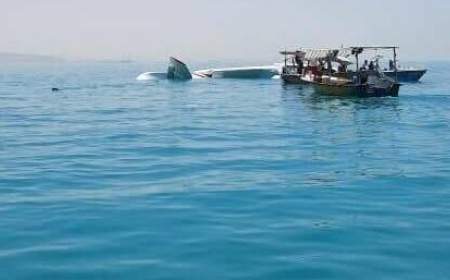 سقوط هواپیمای آموزشی در آبهای حوالی قشم