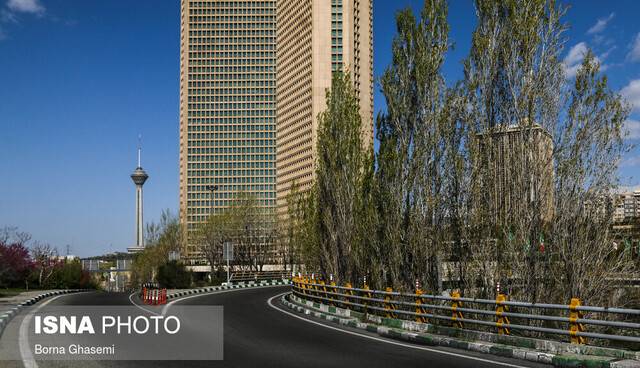ادامه روند "قابل قبول" کیفیت هوای تهران