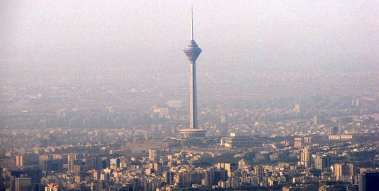 کیفیت هوای تهران در روز جاری