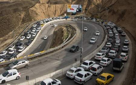 انسداد سه روزه جاده چالوس از فردا