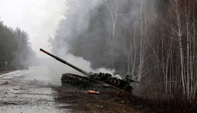 کشته شدن ۵۰۰ نظامی اوکراینی در حمله‌ای در نیکولایف