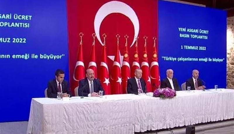 افزایش ۳۰ درصدی حداقل حقوق در ترکیه