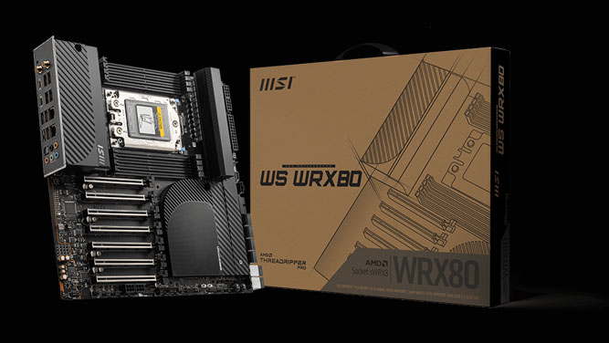 جزئیات مادربرد قدرتمند MSI WS WRX 80 اعلام شد