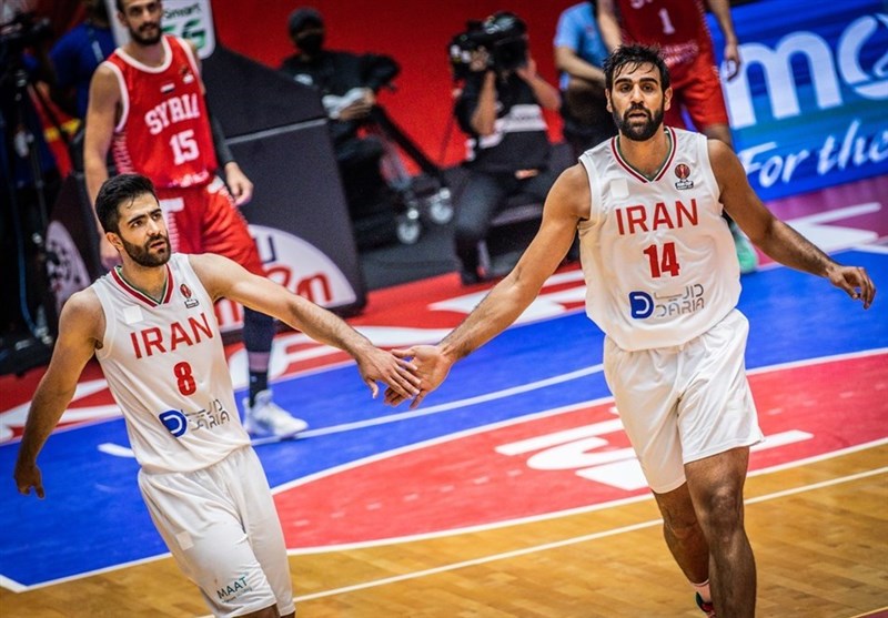 بسکتبال کاپ آسیا/ سومین پیروزی متوالی ایران مقابل سوریه