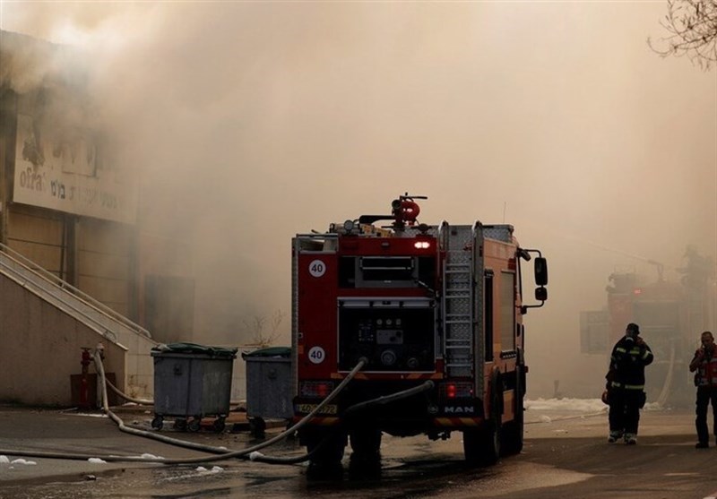 ‌آتش‌سوزی در مجتمع تجاری نگین شیراز