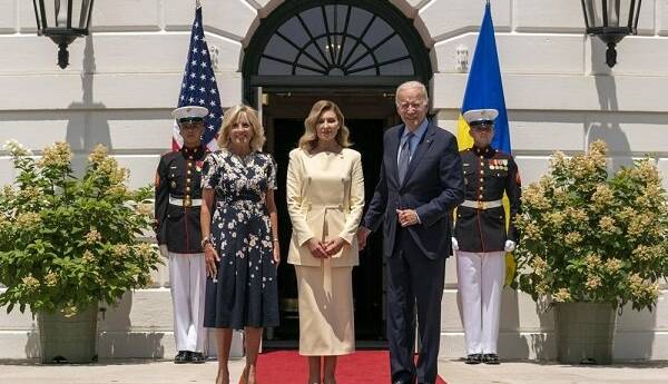 جزئیات سفر همسر رئیس جمهور اوکراین به آمریکا
