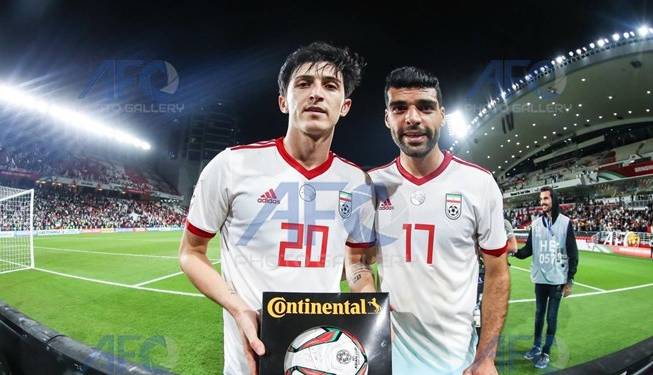 ستاره تیم ملی ایران جزو 4 مهاجم برتر آسیا