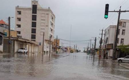 تخلیه یک شهر و ۷ روستا بر اثر بارش‌های سیل آسا در فارس