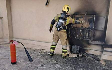 نجات ۶۰ نفر در آتش‌سوزی یک مجتمع مسکونی در تهران