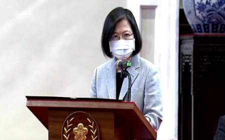 رئیس تایوان: علی‌رغم تهدیدها، عقب‌نشینی نمی‌کنیم