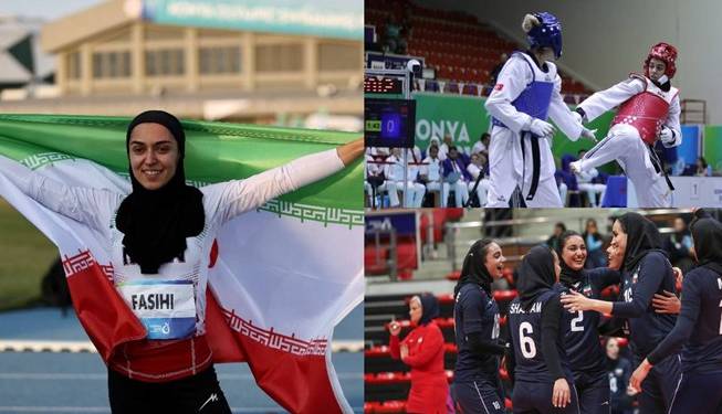 افتخارآفرینی زنان ایران در بازی‌های اسلامی
