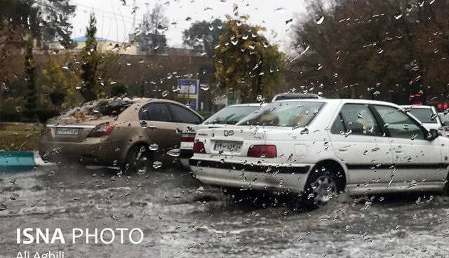 بارش باران در نقاط مختلف کشور؛ خیزش گردوخاک در ۴ استان