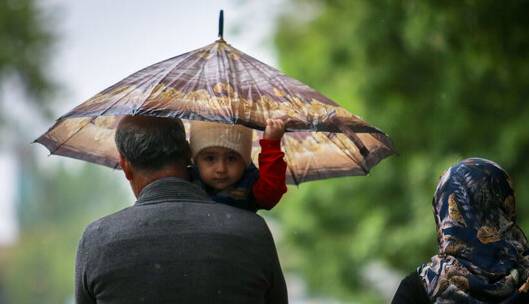 تداوم رگبار و رعد و برق در نقاط مختلف کشور