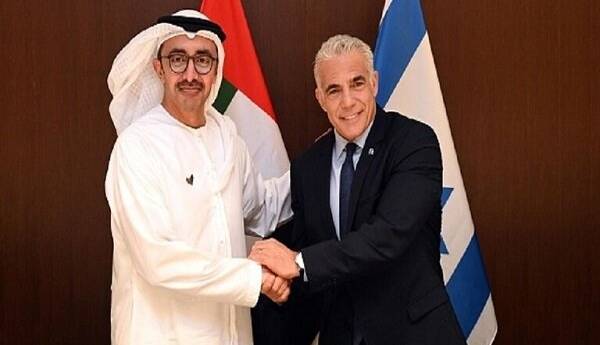 گفتگوی تلفنی وزیر خارجه امارات با نخست وزیر رژیم صهیونیستی