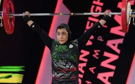 وزنه‌برداری قهرمانی آسیا/ عنوان پنجمی فاطمه کشاورز در دسته ۶۴ کیلوگرم