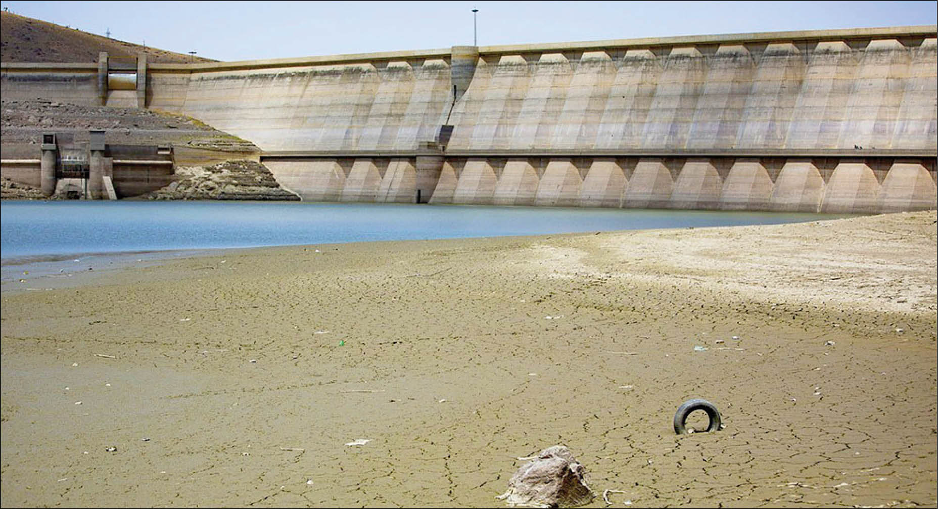 کاهش ۱۲درصدی ورود آب به سدها؛ فقط ۱۸ درصد سدهای تهران آب دارد