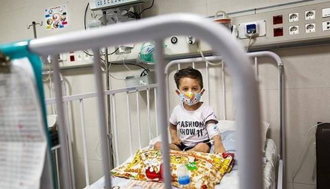 بیمارستان‌های کودکان مملو از مبتلایان به آنفلوآنزا