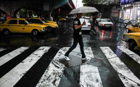 تداوم فعالیت سامانه بارشی در تهران طی امروز؛ آلودگی هوا در هفته آتی