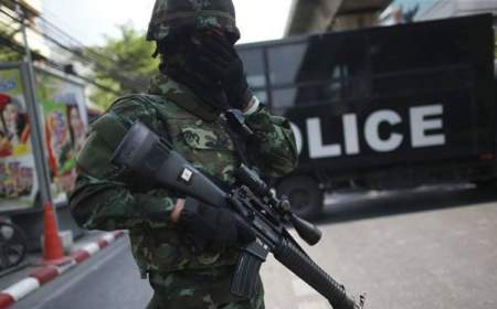 انفجار بمب در مقر پلیس تایلند
