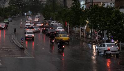 بارش باران در نقاط مختلف کشور