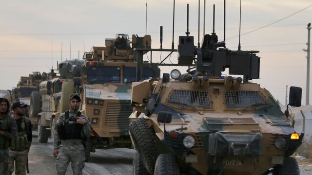 حملات مجدد ترکیه به پایگاه‌های "قسد" در شمال سوریه و انتقال تجهیزات نظامی جدید
