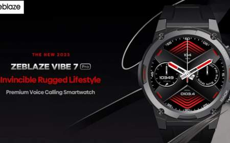 ساعت هوشمند Zeblaze Vibe 7 Pro با عمر باتری 30‌روزه معرفی شد