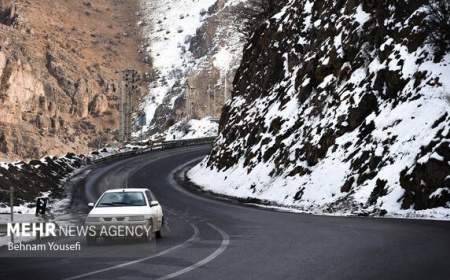 گزارش وضعیت راه های کشور؛ تردد روان در جاده های چالوس و فیروزکوه