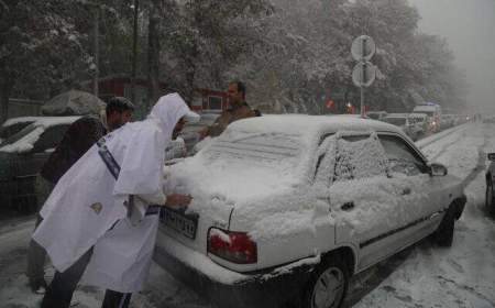 هشدار و آماده‌باش پلیس نسبت به یخبندان شبانه در تهران