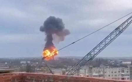 انفجار و آتش سوزی در ایستگاه مترو در پایتخت اوکراین