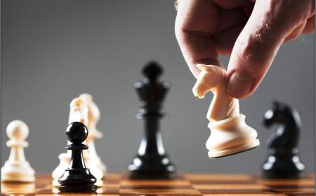 شطرنج تاتا استیل/ مقصودلو برد، طباطبایی باخت